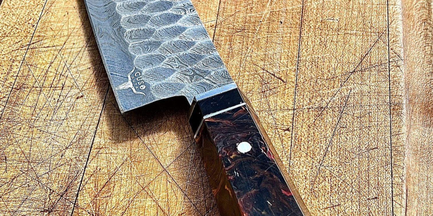 Cuso Cuts Stainless Steel Chef Knife