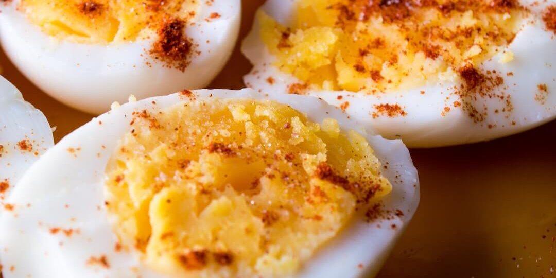 The BEST Smoked Deviled Eggs Cuso Cuts