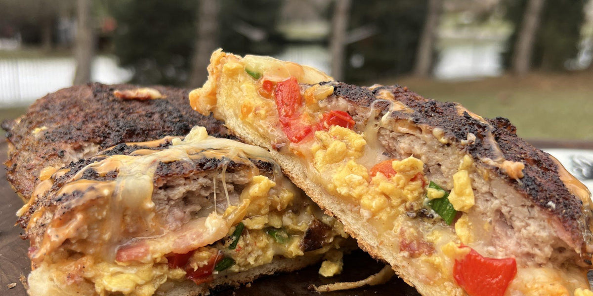 Grilled Breakfast Sausage Bread Cuso Cuts