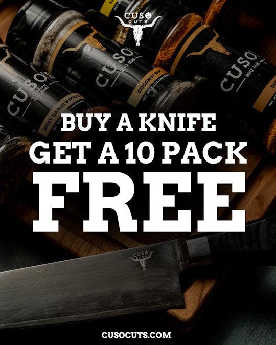 Executive Knife with FREE 10 Pack Cuso Cuts