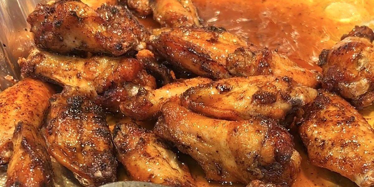 Baked chicken wings 
