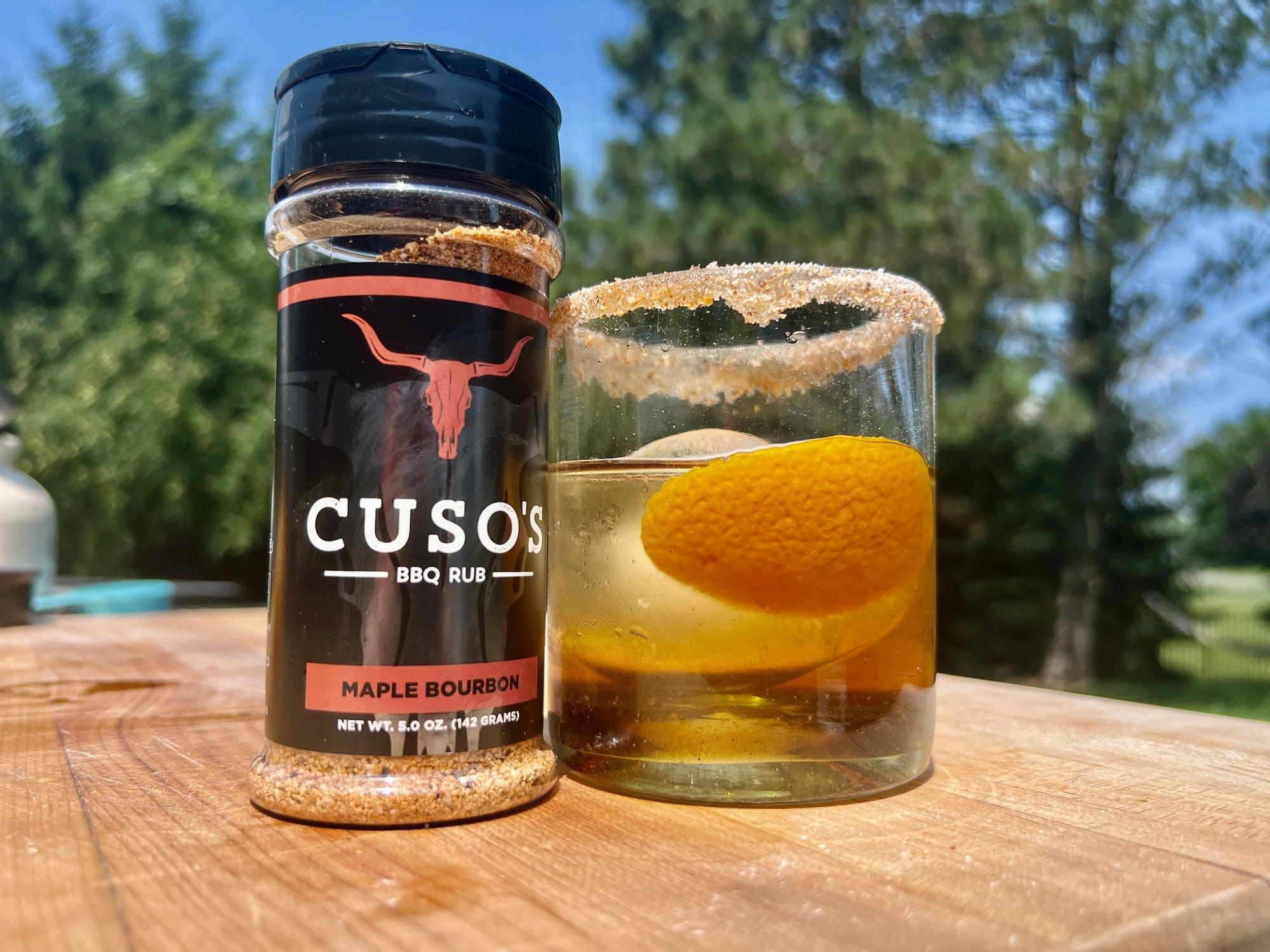 Cuso's Maple Bourbon Old Fashioned - Cuso Cuts