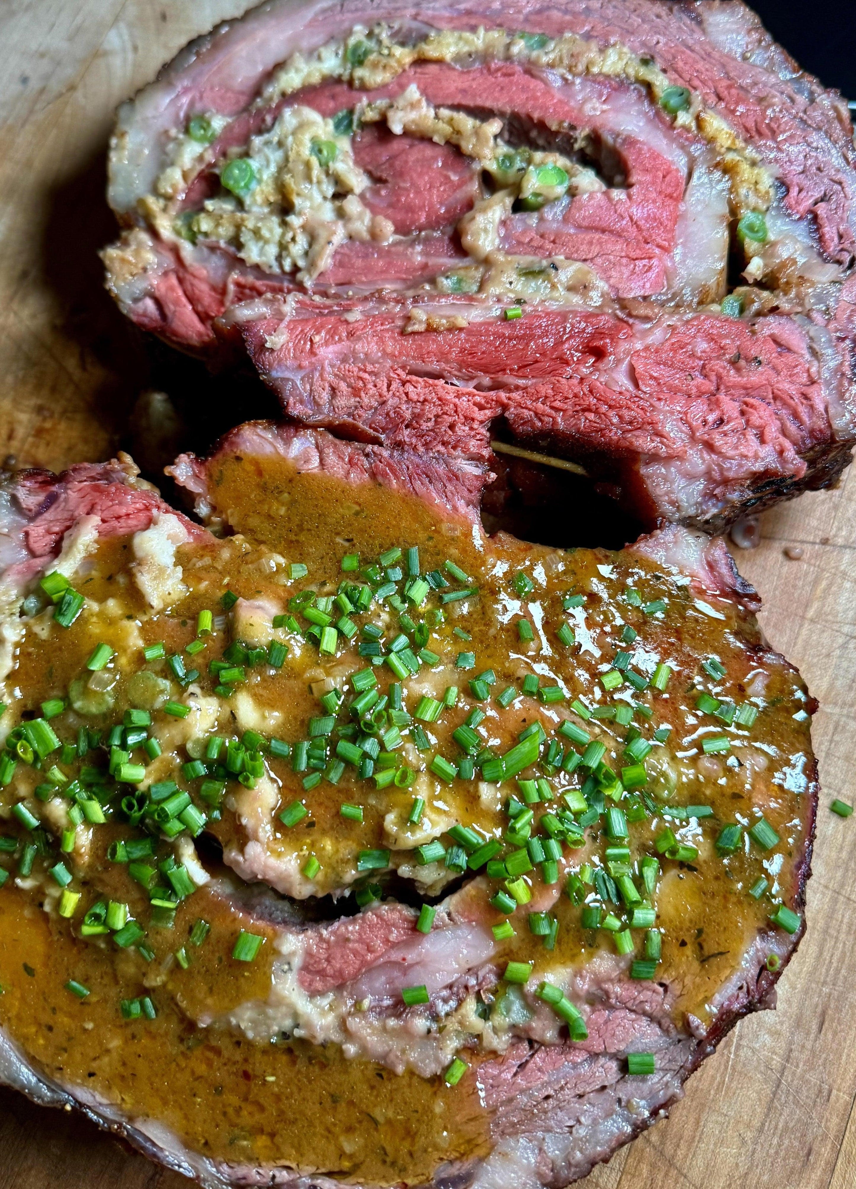 Thanksgiving Stuffed Prime Rib – Cuso Cuts