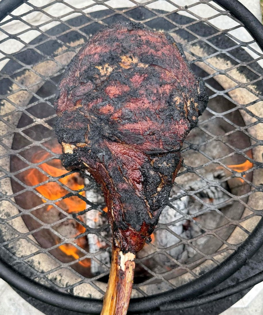 How to Reverse Sear a Tomahawk Ribeye Perfectly