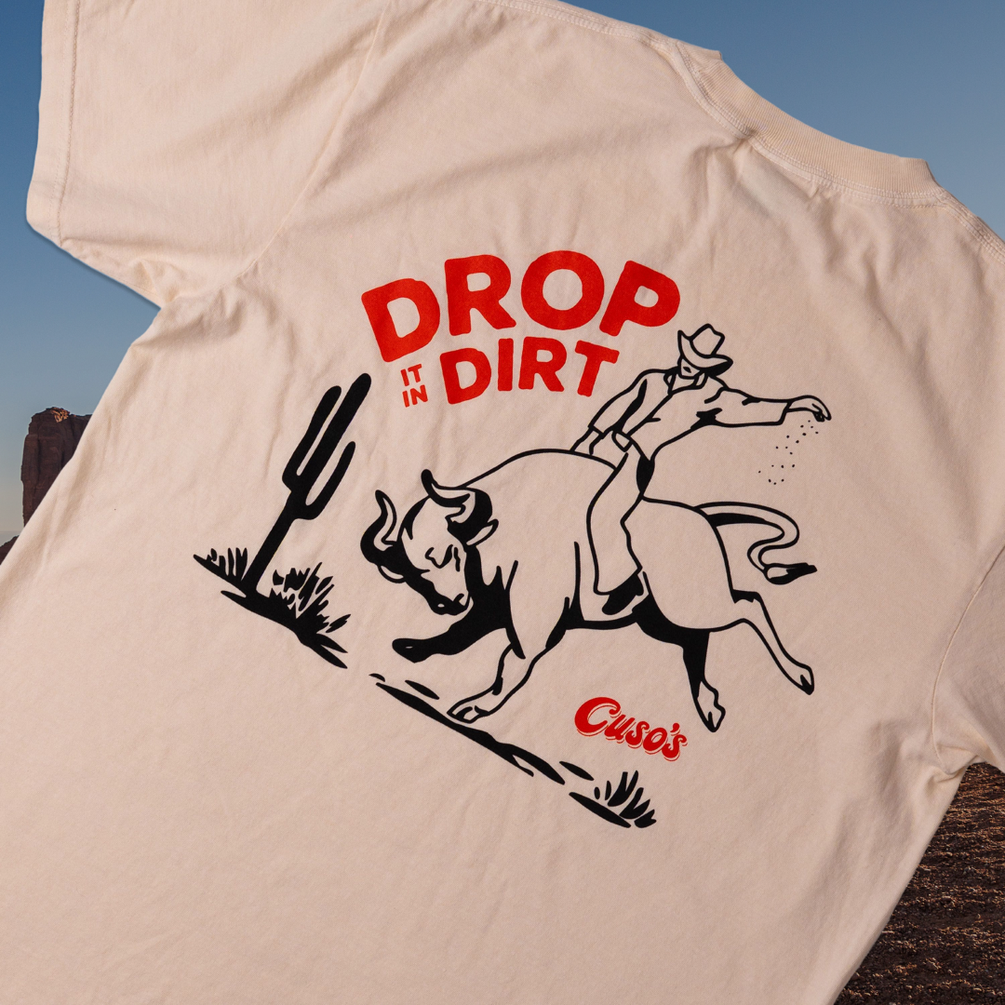 
                  
                    Drop It In Dirt Bull Rider Tee
                  
                