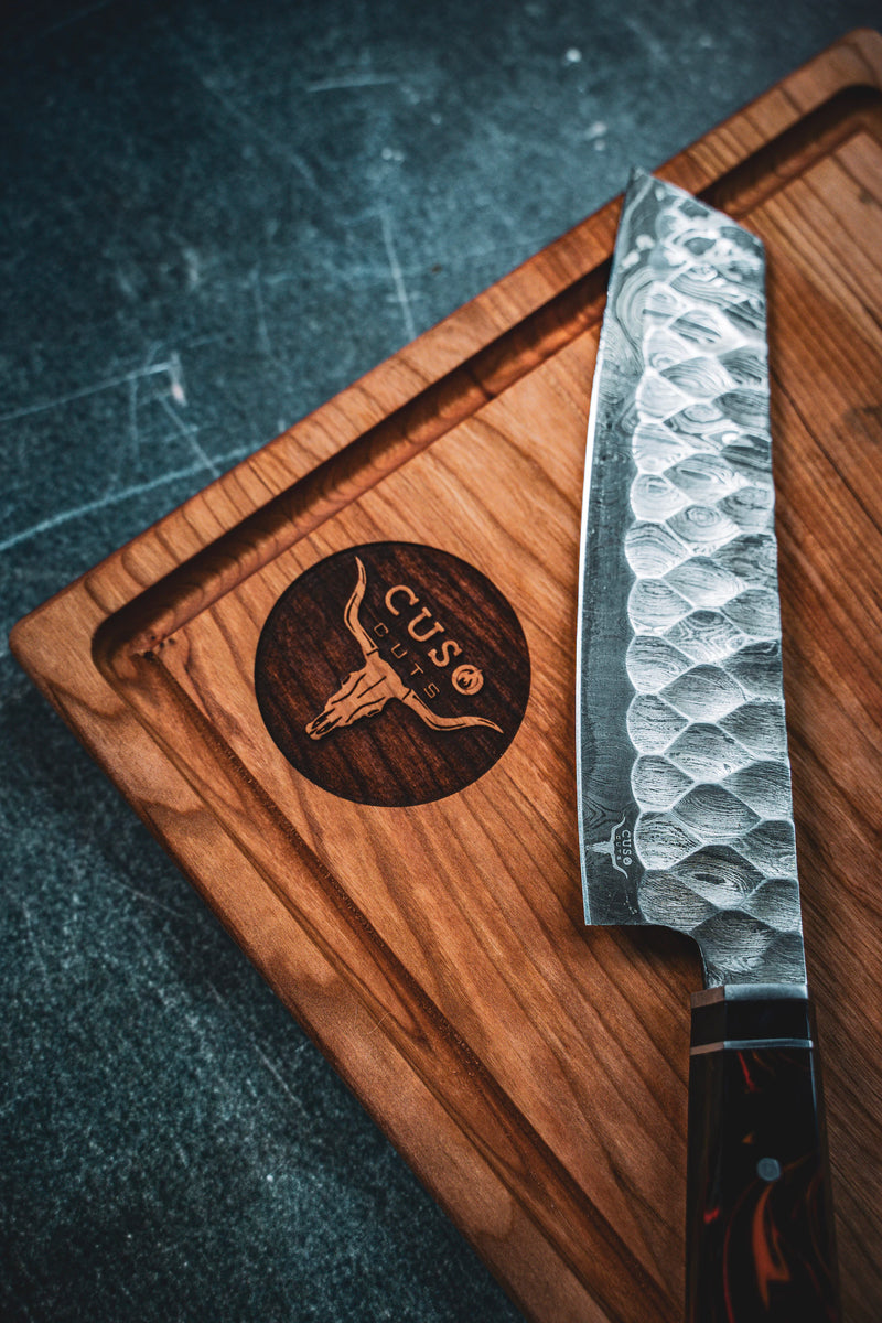 The Perfect Damascus Chef Knife – Cuso Cuts