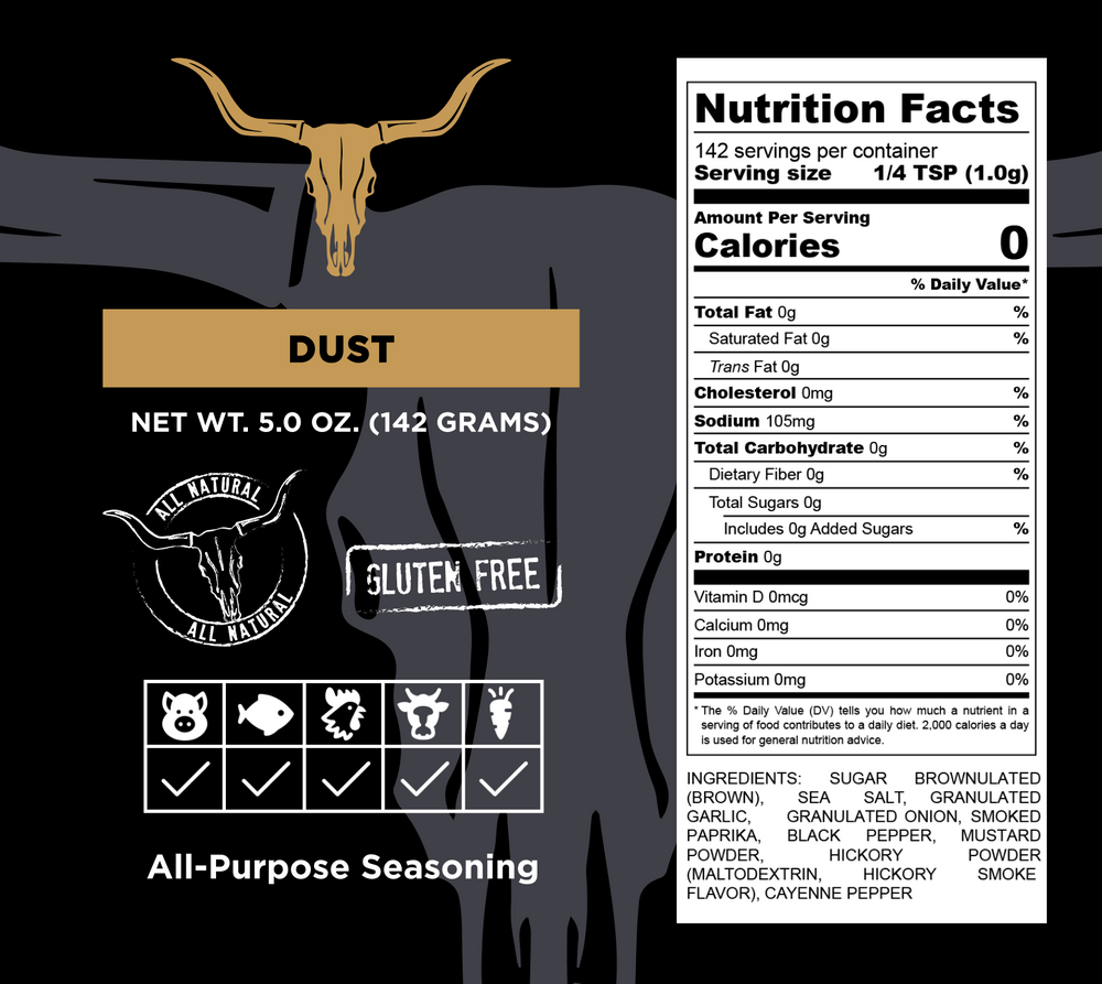 
                  
                    Cuso’s Dust Seasoning
                  
                