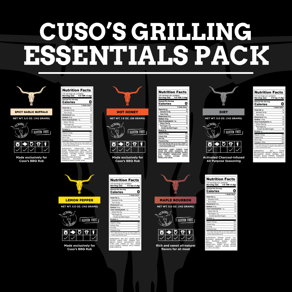 
                  
                    Cuso's Grill Pro Pack
                  
                