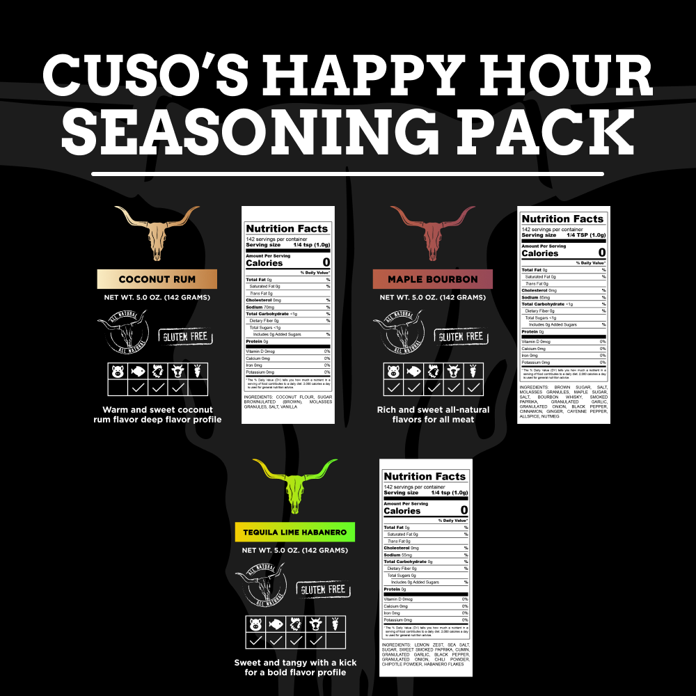 
                  
                    Cuso's Happy Hour Seasoning Pack
                  
                