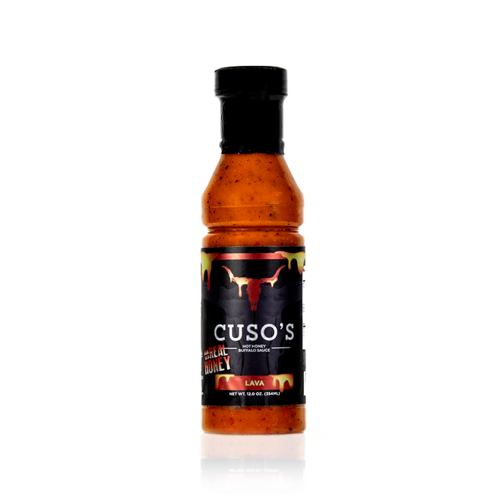 Cuso's Lava Hot Honey Buffalo Sauce