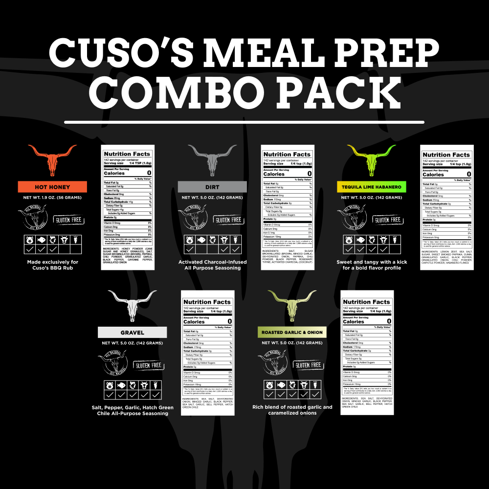 
                  
                    Cuso's Meal Prep Combo Pack
                  
                