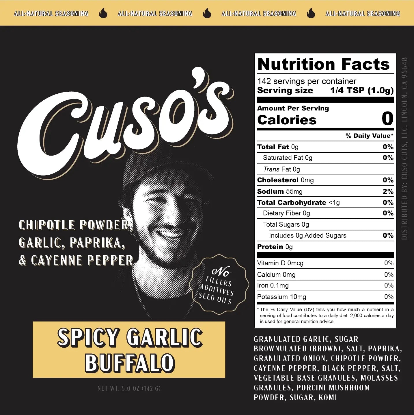 Cuso’s Starter Pack Seasonings