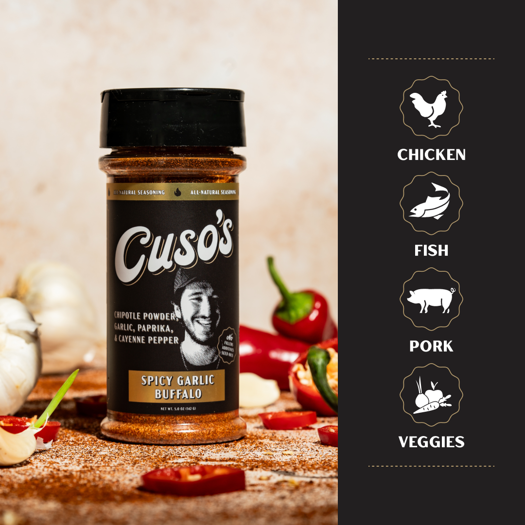 
                  
                    Spicy Garlic Buffalo Seasoning
                  
                