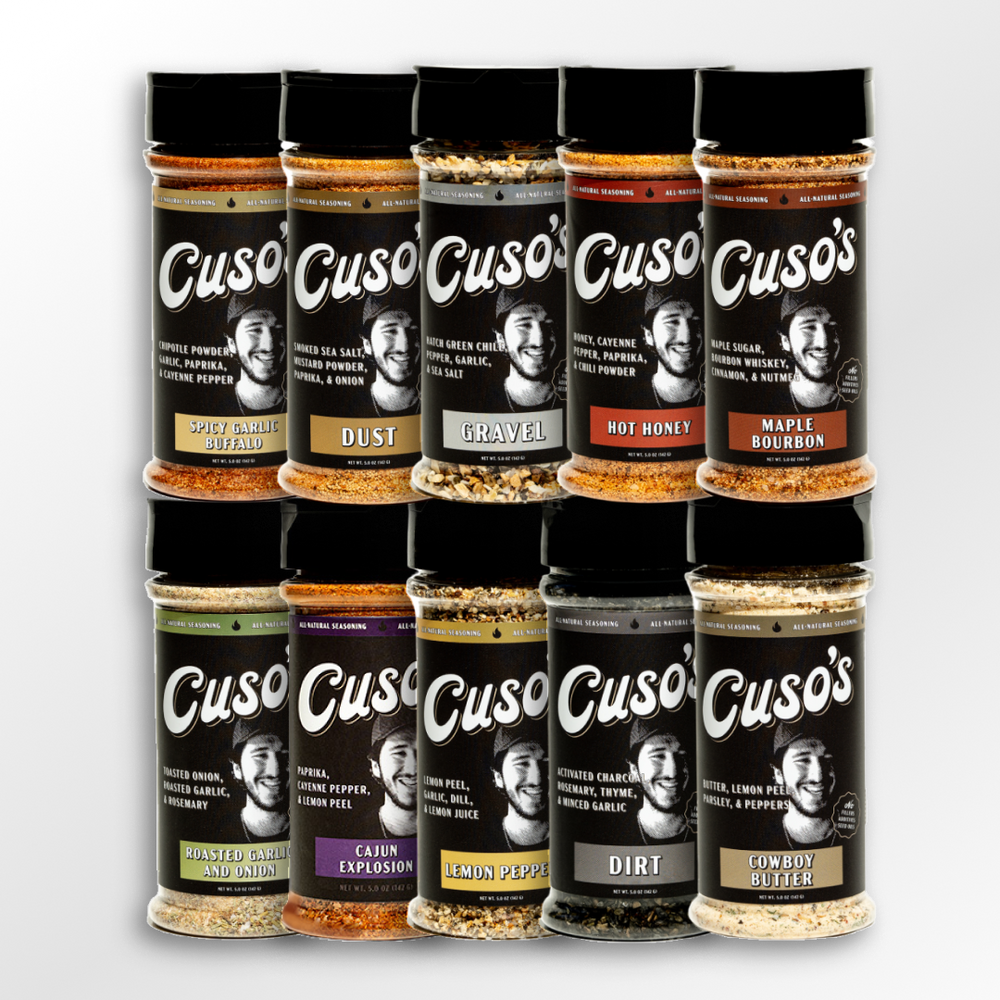 Cuso's Variety 10 Pack Seasonings
