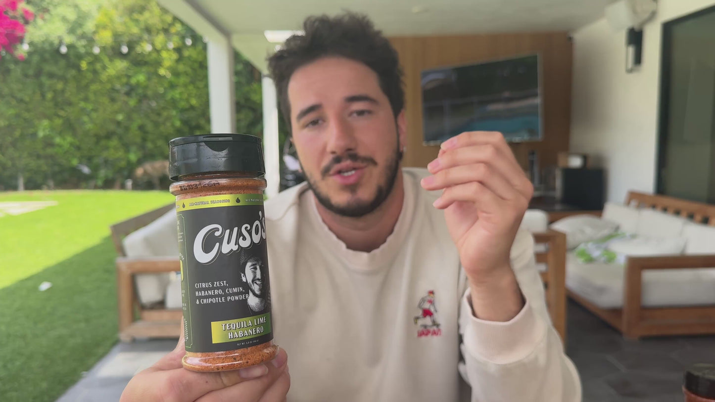 
                  
                    Load and play video in Gallery viewer, Tequila Lime Habanero Seasoning
                  
                