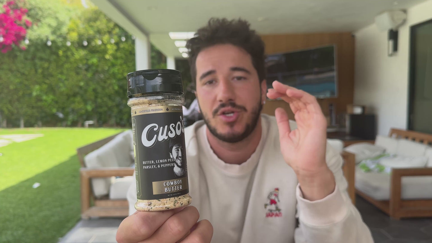 
                  
                    Load and play video in Gallery viewer, Cowboy Butter Seasoning
                  
                